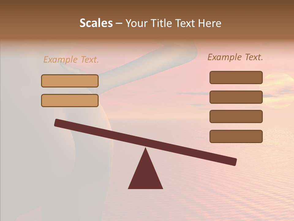 Sexy Sky Holiday PowerPoint Template