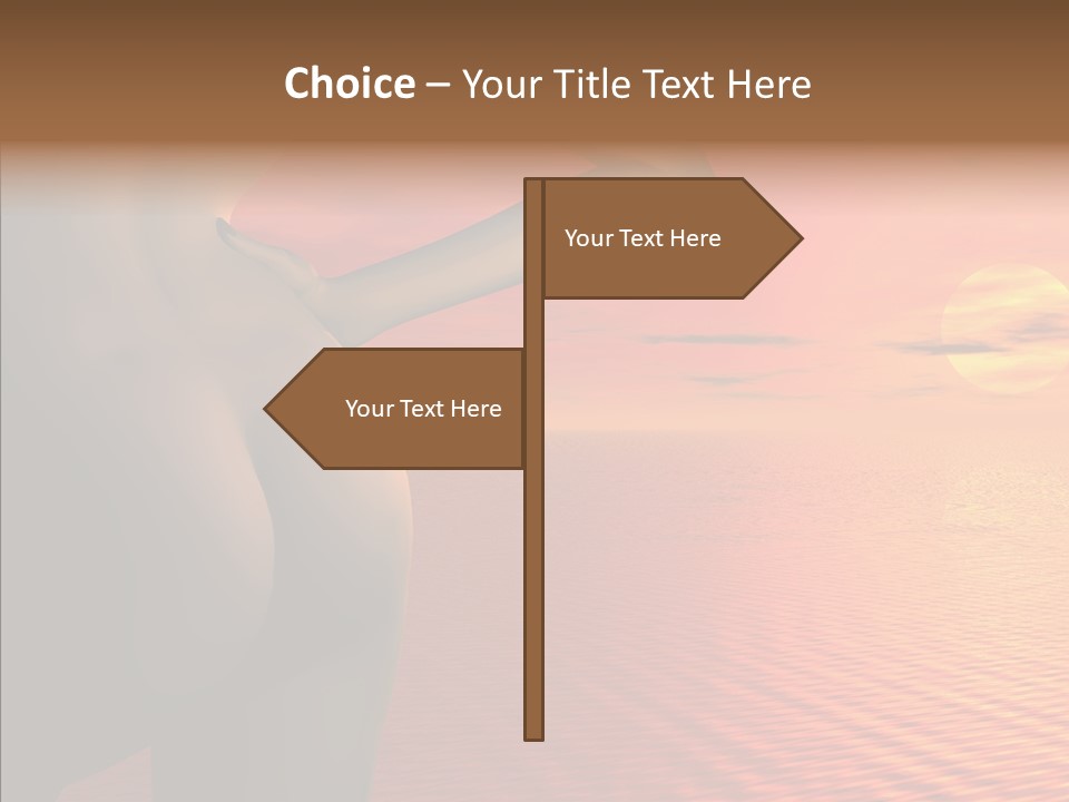 Sexy Sky Holiday PowerPoint Template