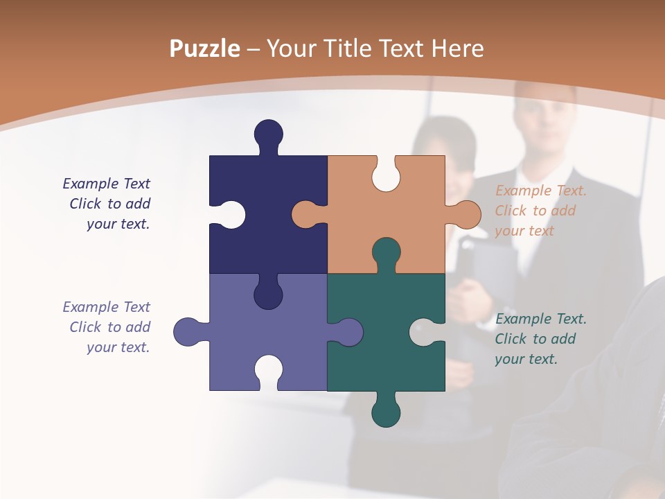 Profe Ional Happy People PowerPoint Template