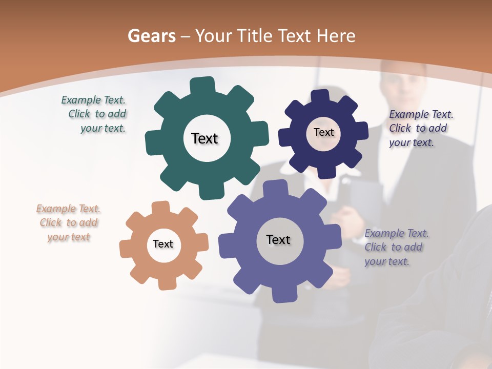 Profe Ional Happy People PowerPoint Template