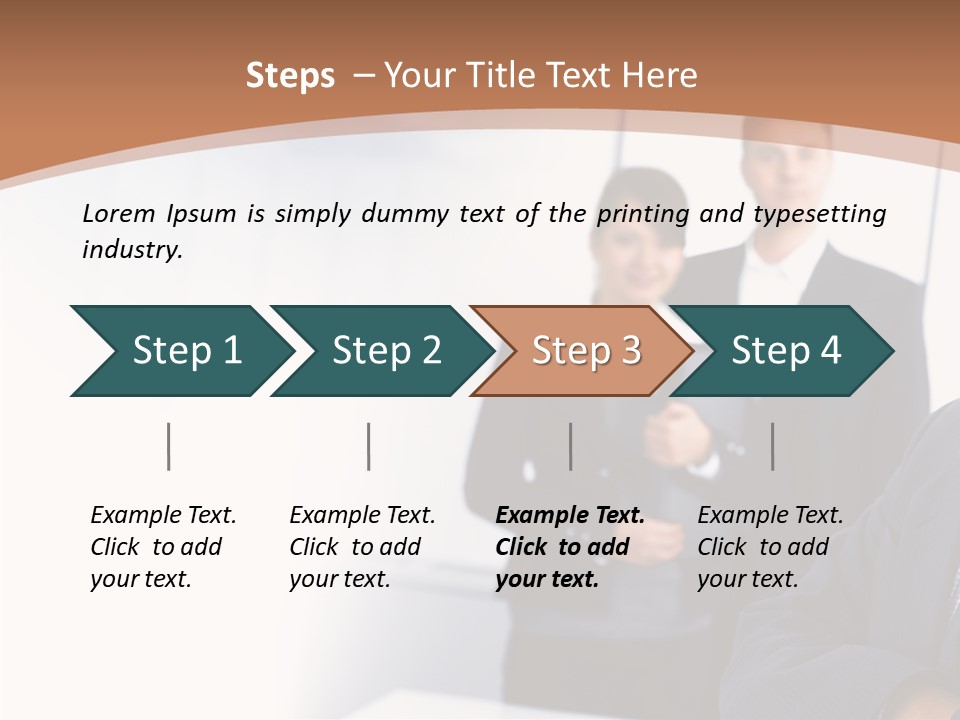 Profe Ional Happy People PowerPoint Template