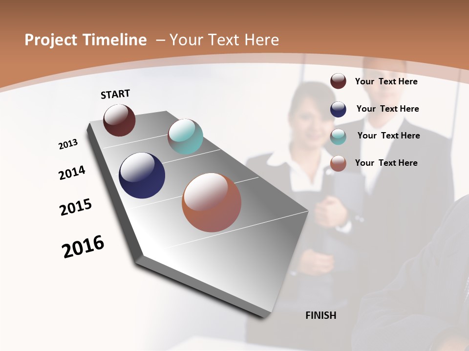 Profe Ional Happy People PowerPoint Template