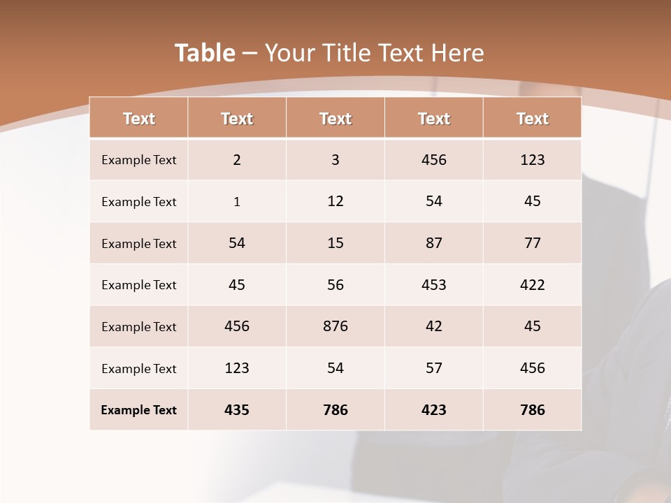 Profe Ional Happy People PowerPoint Template