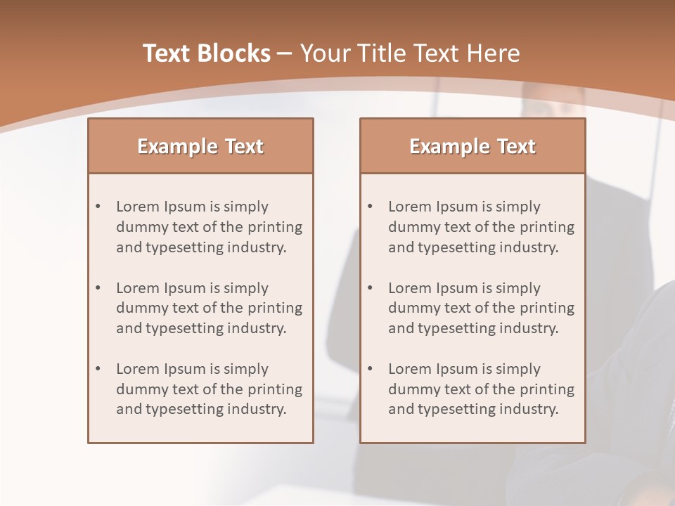 Profe Ional Happy People PowerPoint Template