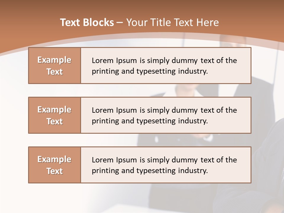 Profe Ional Happy People PowerPoint Template