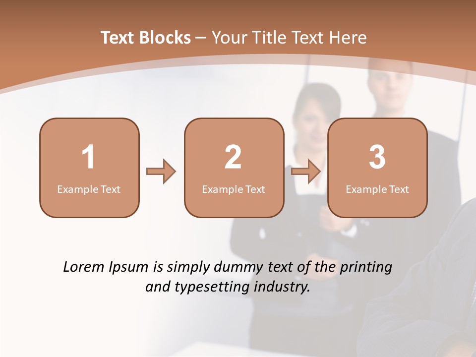 Profe Ional Happy People PowerPoint Template