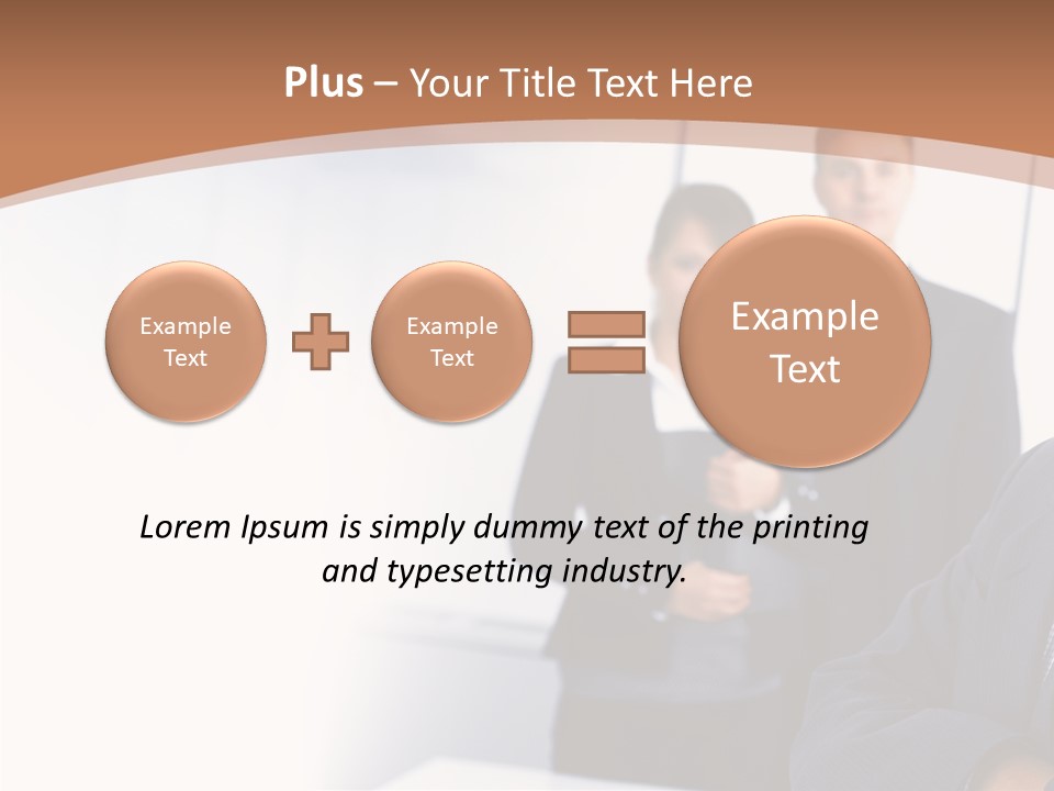 Profe Ional Happy People PowerPoint Template