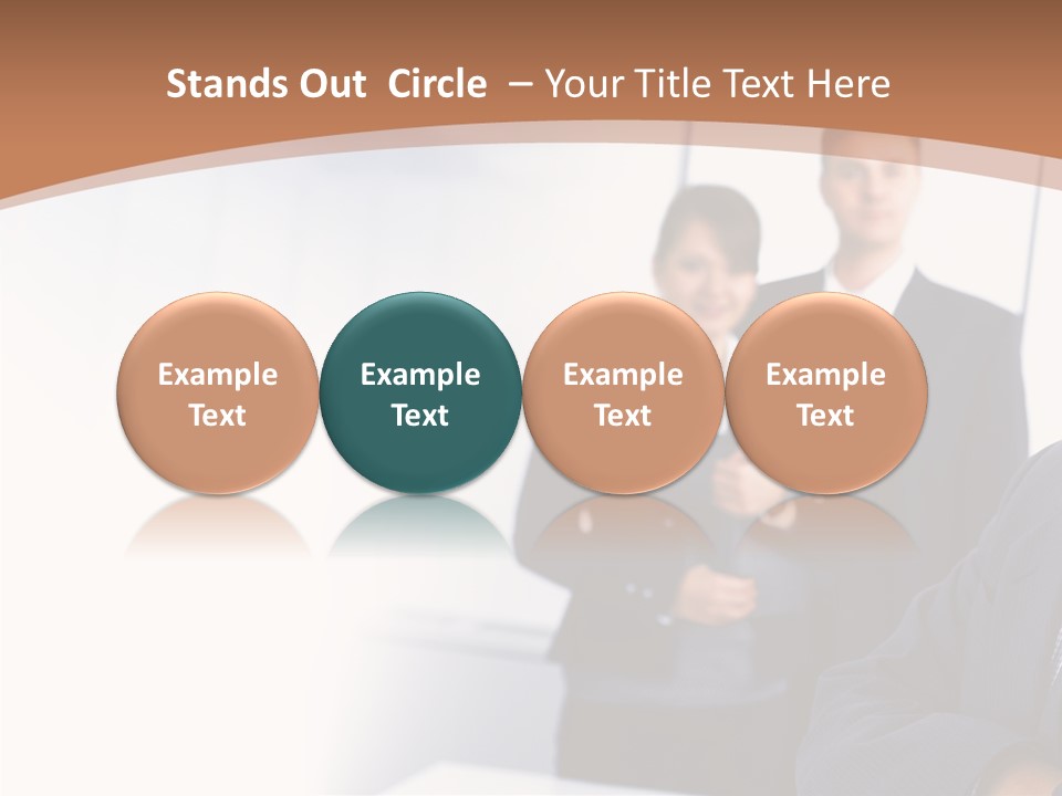 Profe Ional Happy People PowerPoint Template