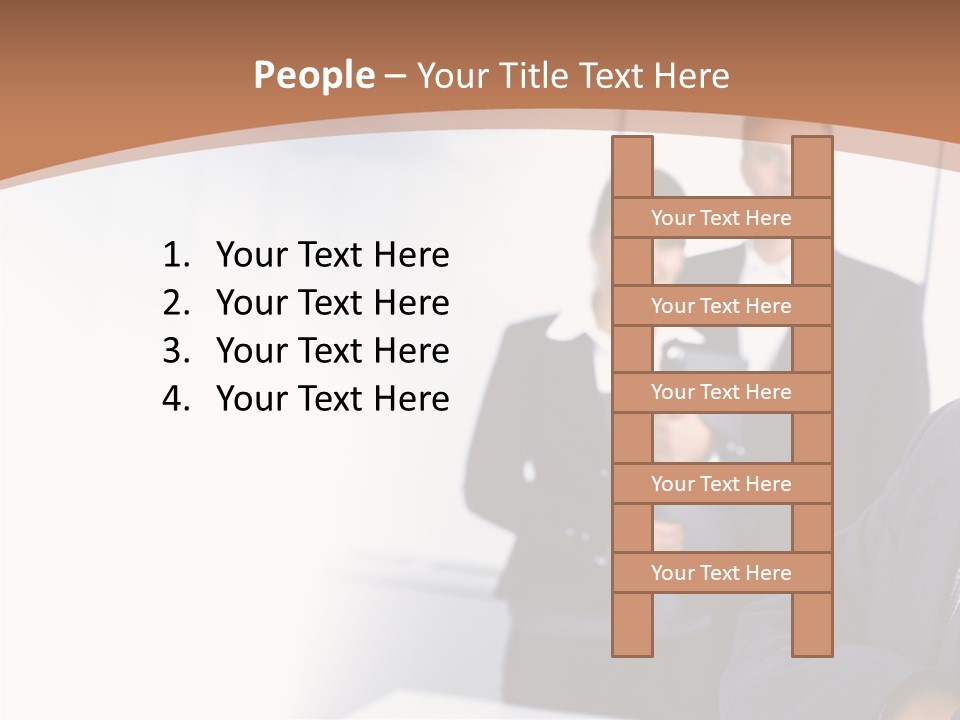 Profe Ional Happy People PowerPoint Template