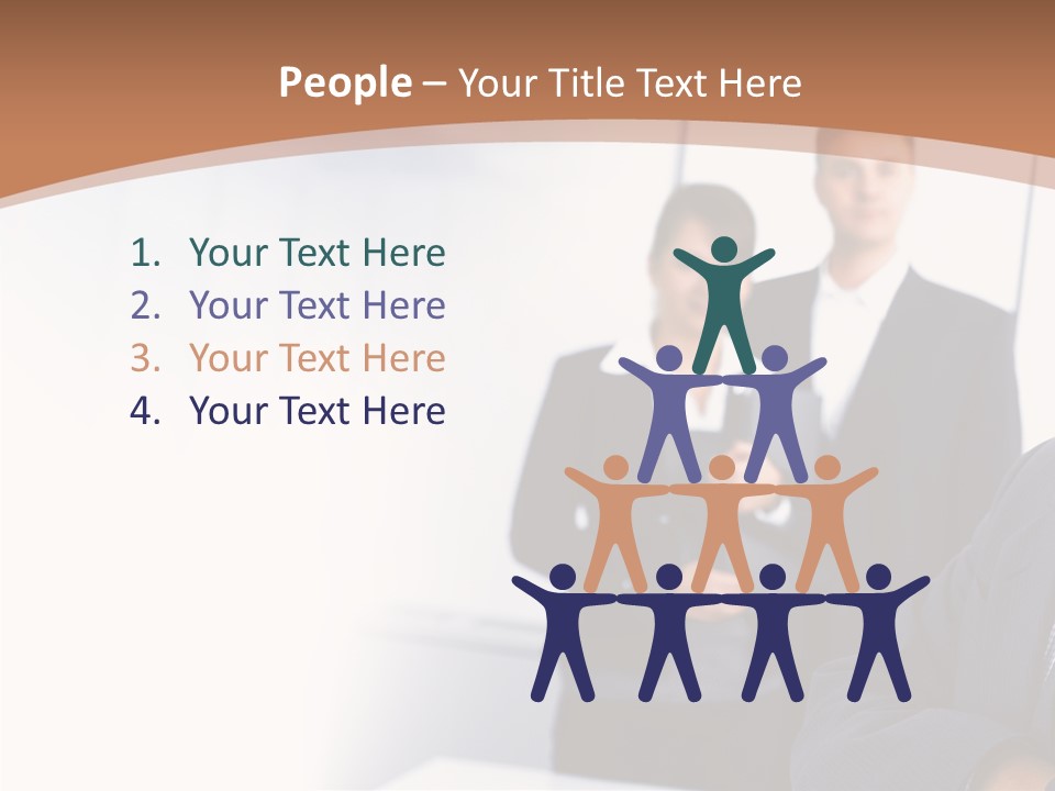 Profe Ional Happy People PowerPoint Template