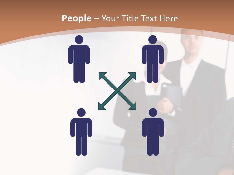 Profe Ional Happy People PowerPoint Template