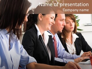 Office Corporate Human PowerPoint Template