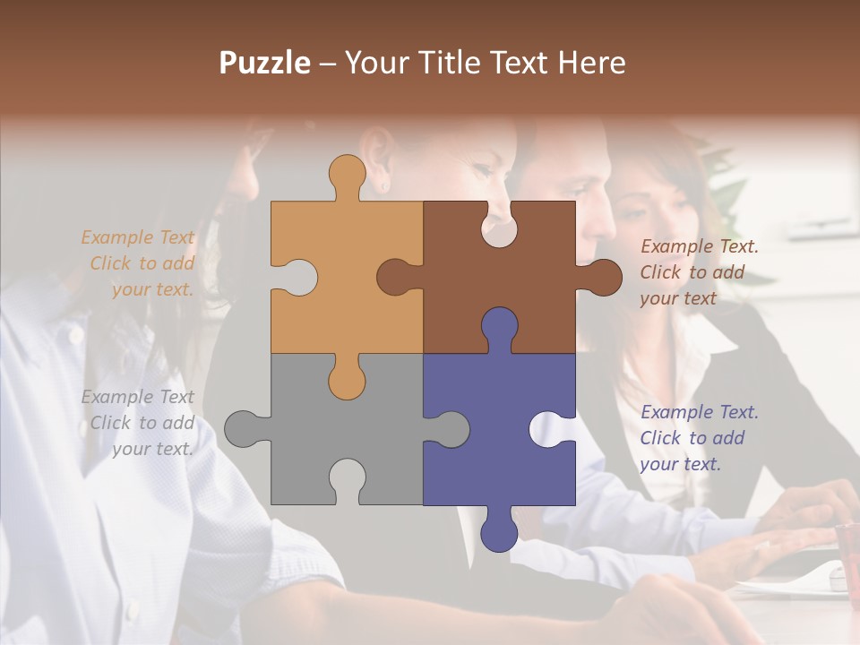 Office Corporate Human PowerPoint Template