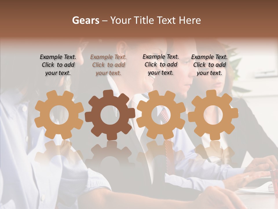 Office Corporate Human PowerPoint Template