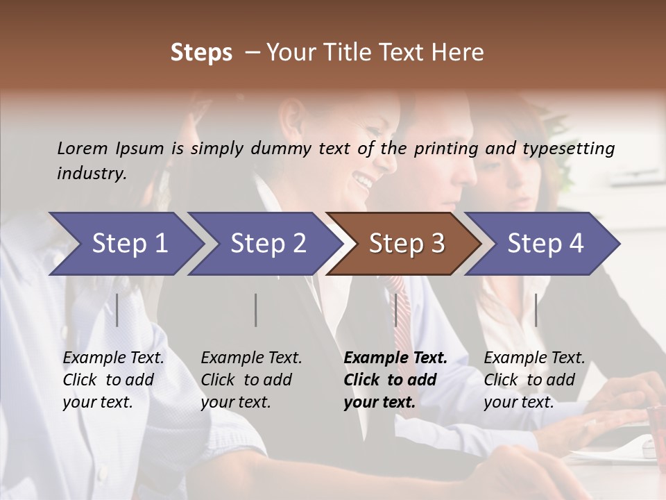 Office Corporate Human PowerPoint Template