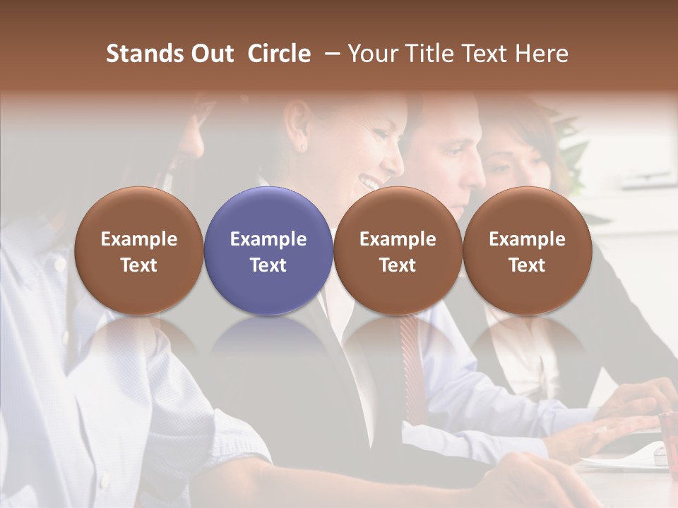 Office Corporate Human PowerPoint Template