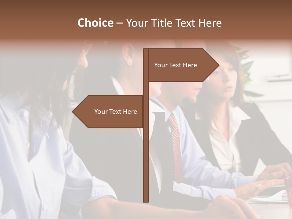 Office Corporate Human PowerPoint Template