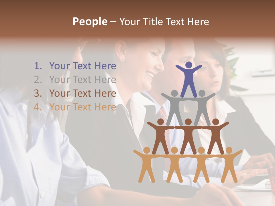 Office Corporate Human PowerPoint Template