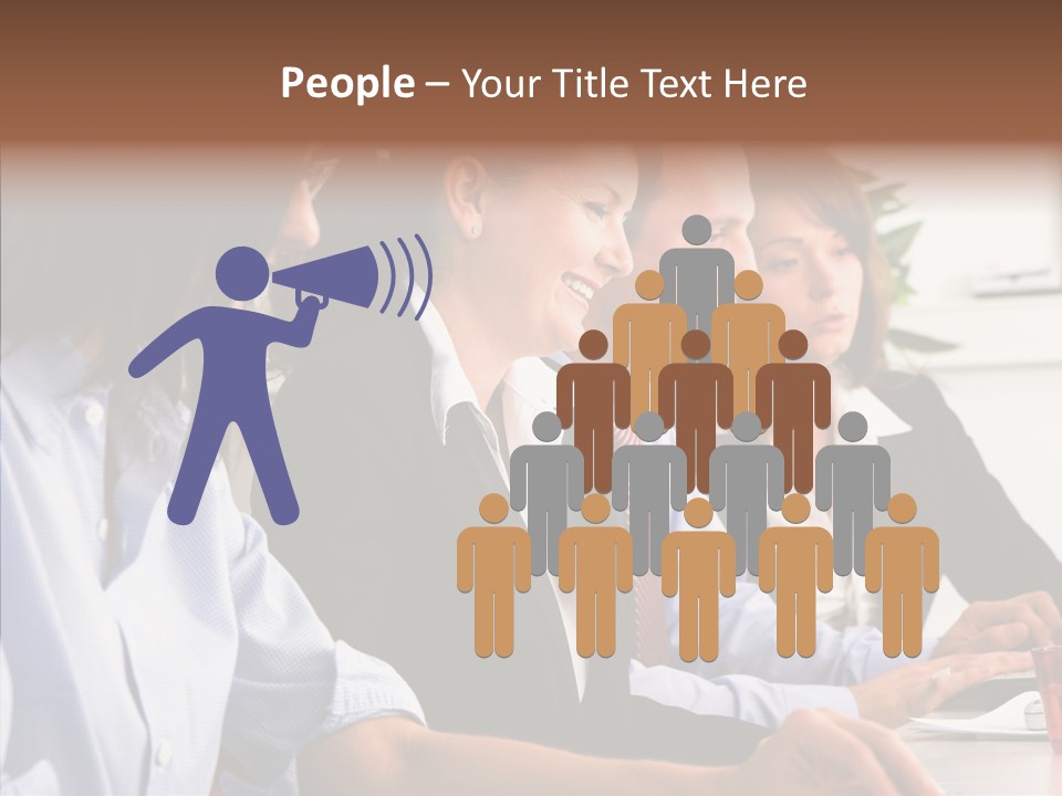 Office Corporate Human PowerPoint Template