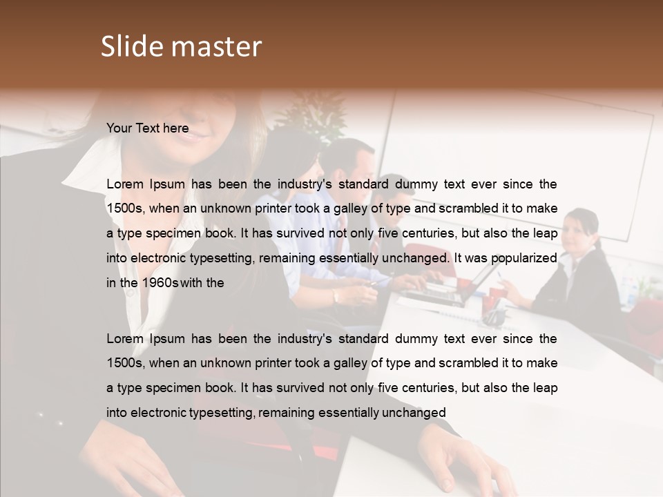 Board Room Management PowerPoint Template