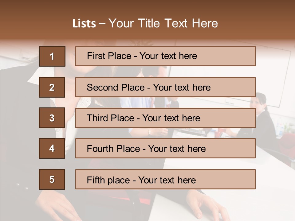 Board Room Management PowerPoint Template