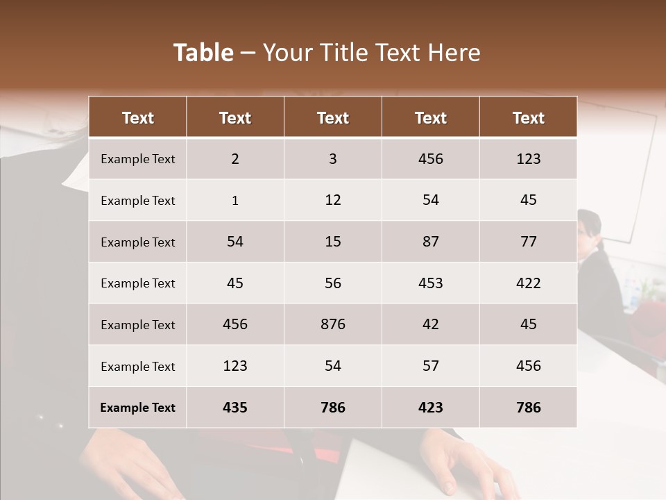 Board Room Management PowerPoint Template