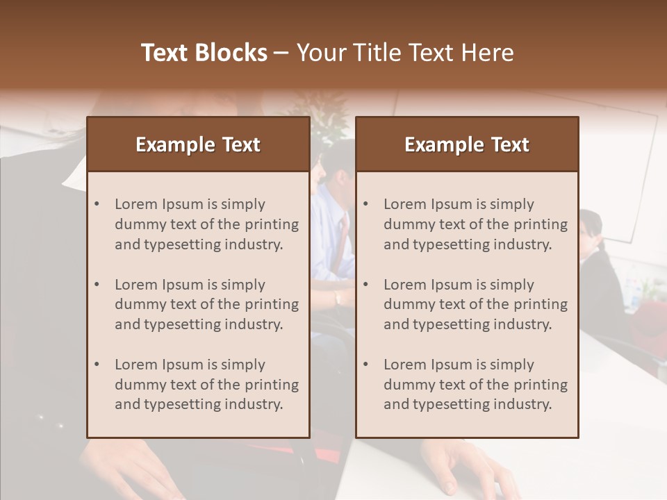 Board Room Management PowerPoint Template