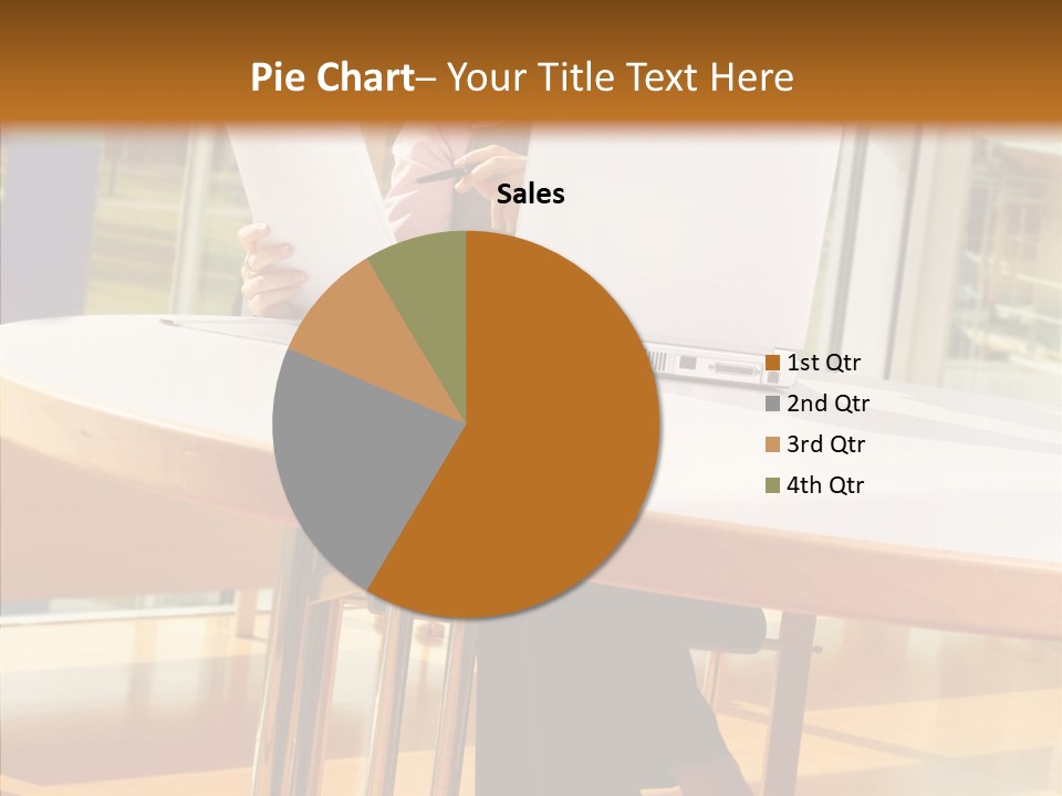 People Businesspeople Office PowerPoint Template