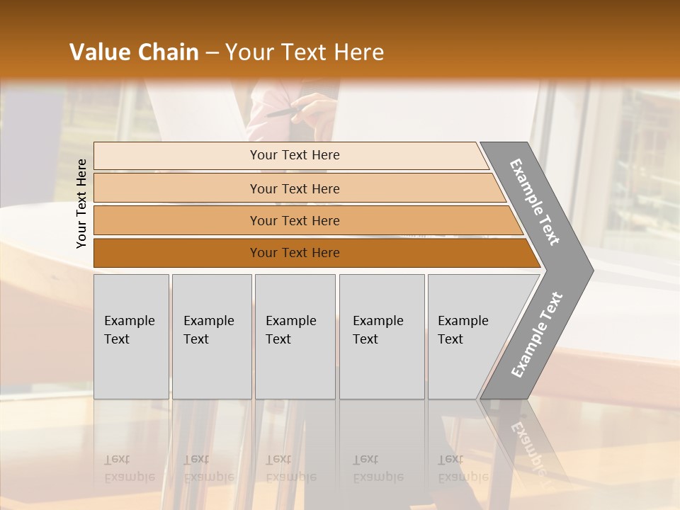People Businesspeople Office PowerPoint Template