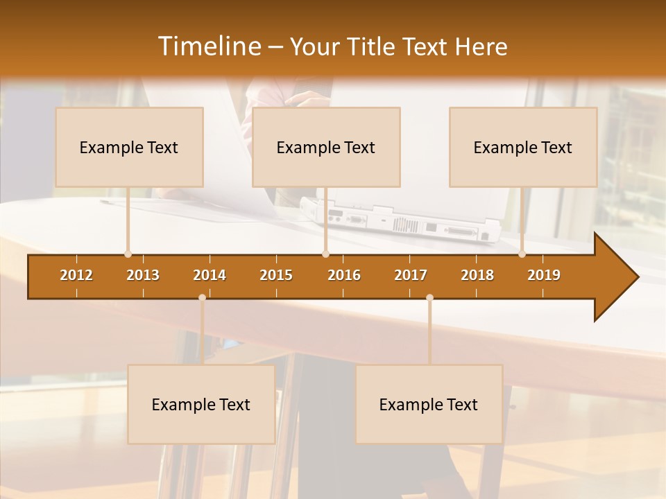 People Businesspeople Office PowerPoint Template