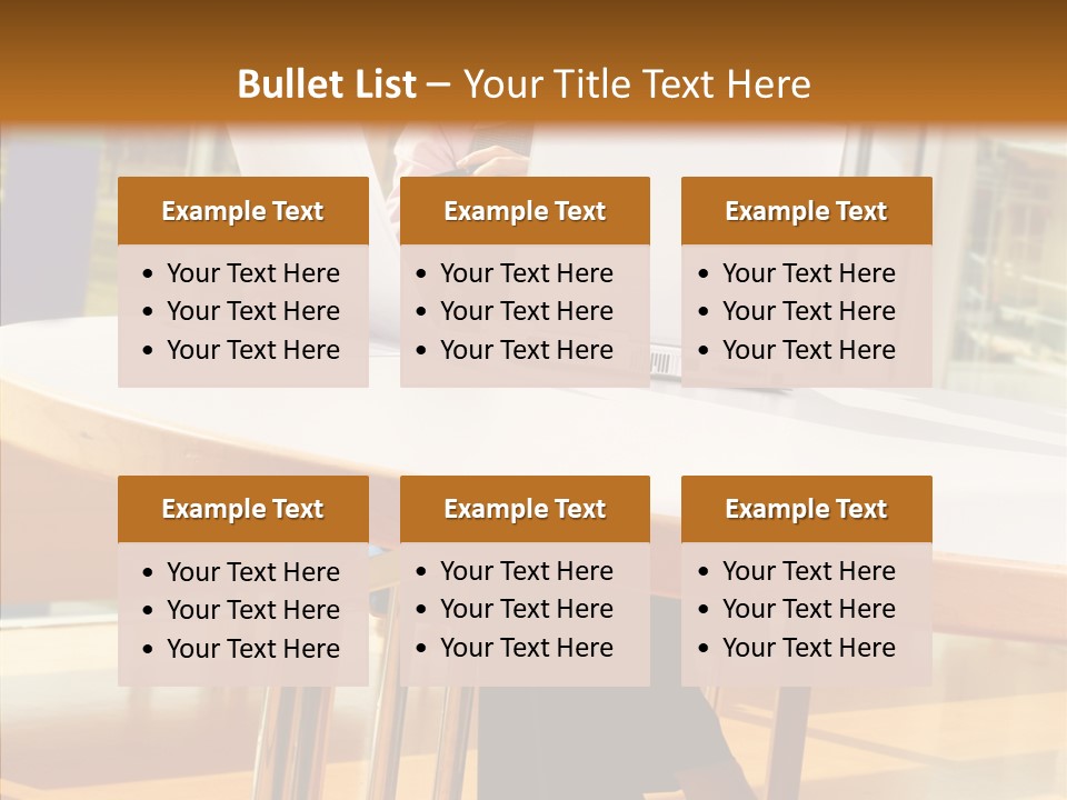 People Businesspeople Office PowerPoint Template