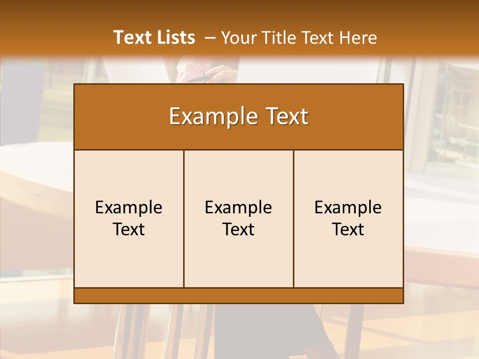 People Businesspeople Office PowerPoint Template