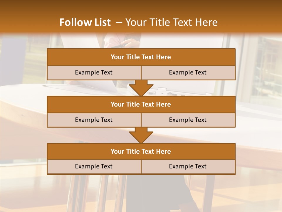 People Businesspeople Office PowerPoint Template
