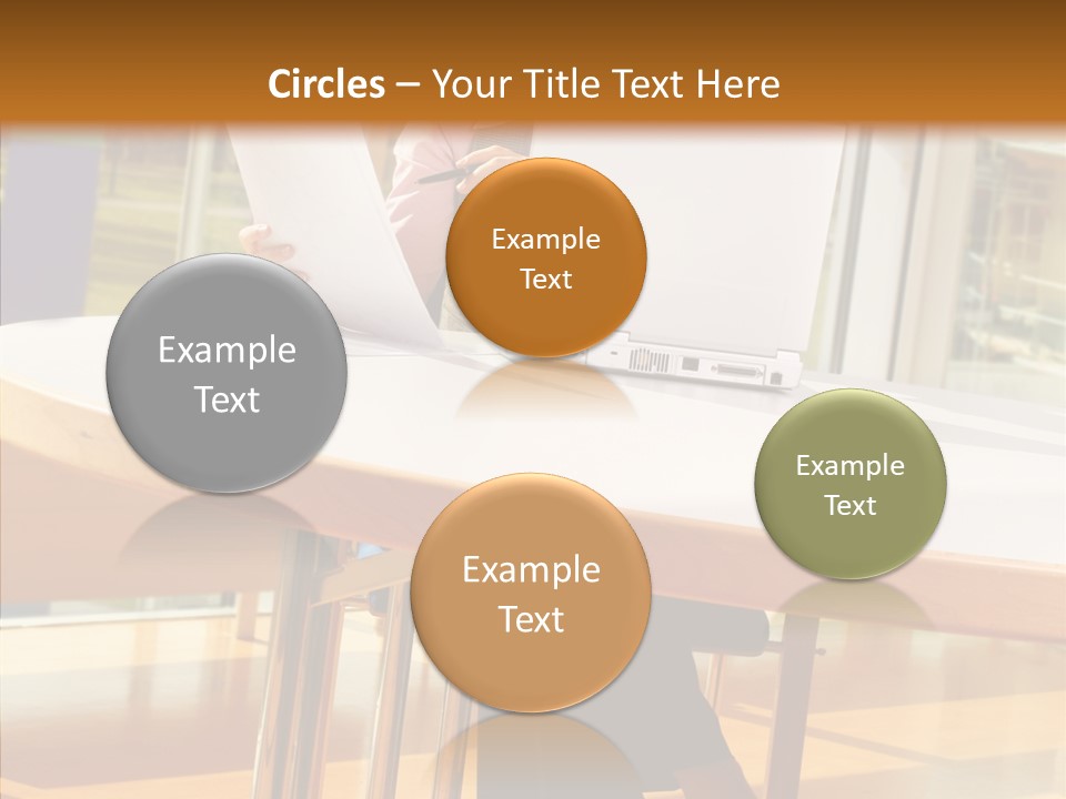 People Businesspeople Office PowerPoint Template