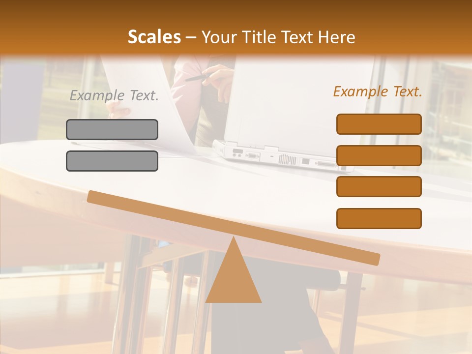 People Businesspeople Office PowerPoint Template