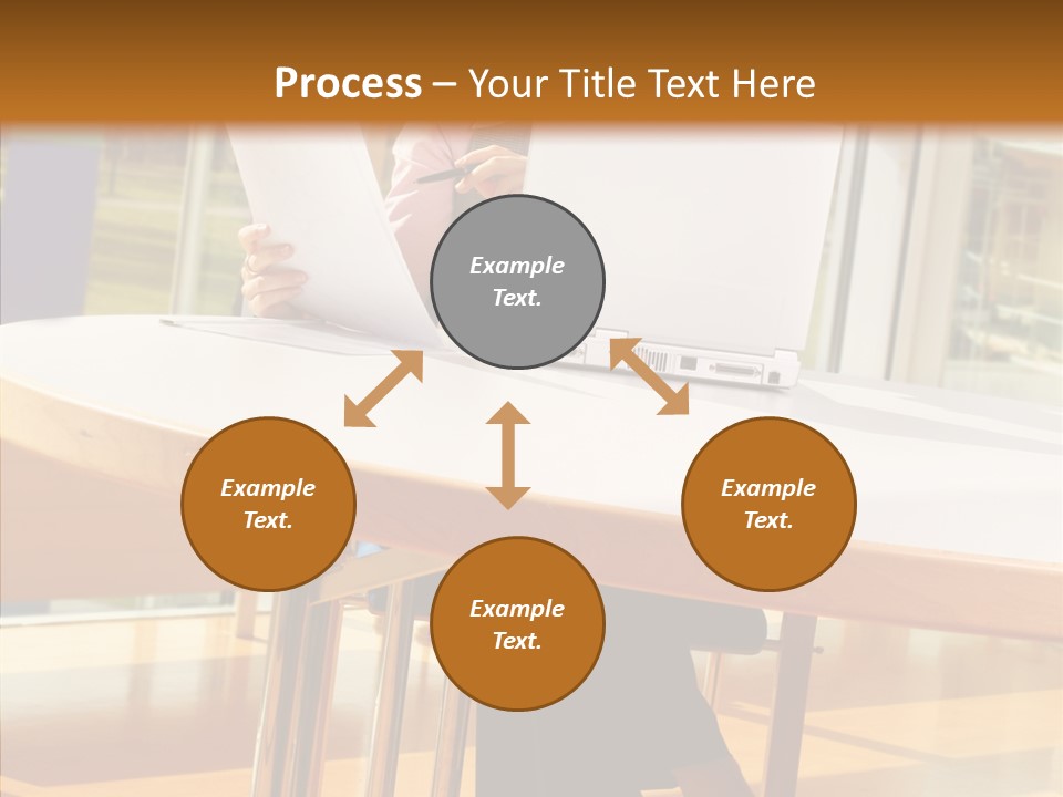 People Businesspeople Office PowerPoint Template