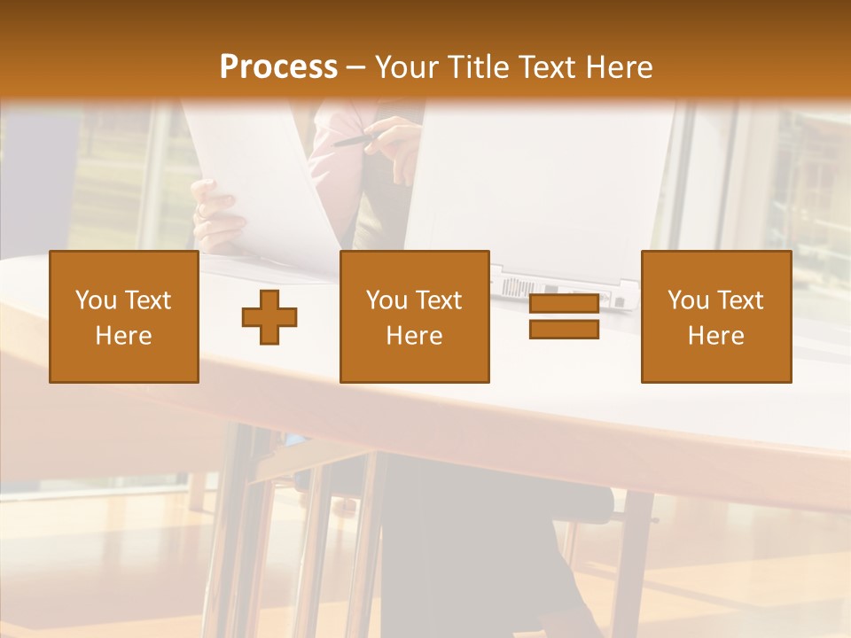 People Businesspeople Office PowerPoint Template