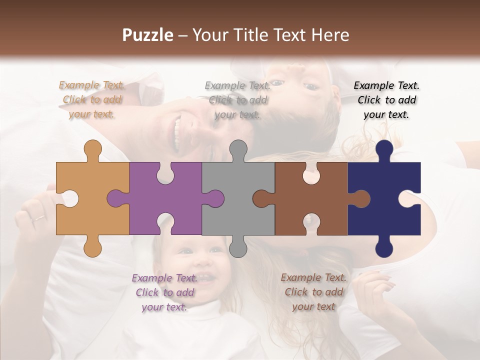 Clean Parent Toddler PowerPoint Template