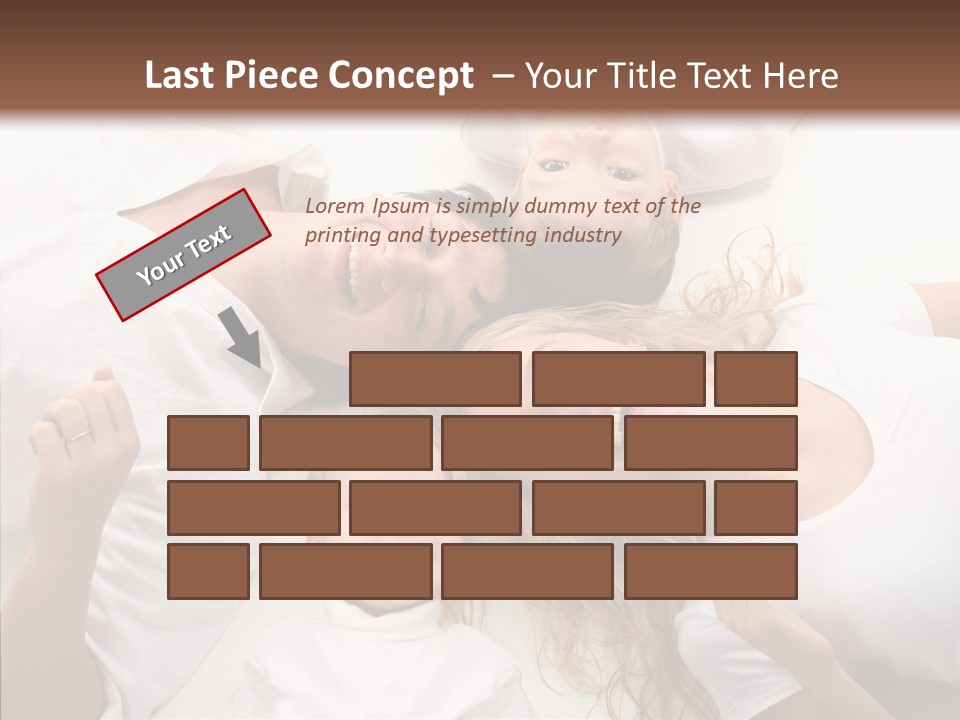Clean Parent Toddler PowerPoint Template