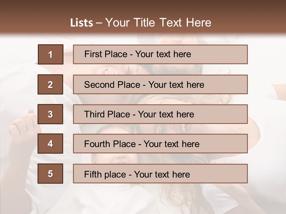 Clean Parent Toddler PowerPoint Template