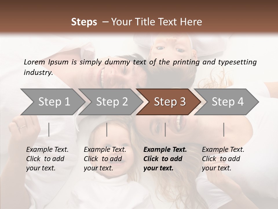 Clean Parent Toddler PowerPoint Template