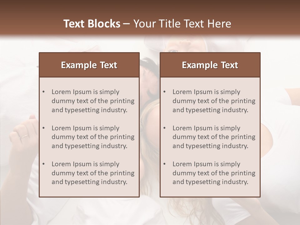 Clean Parent Toddler PowerPoint Template