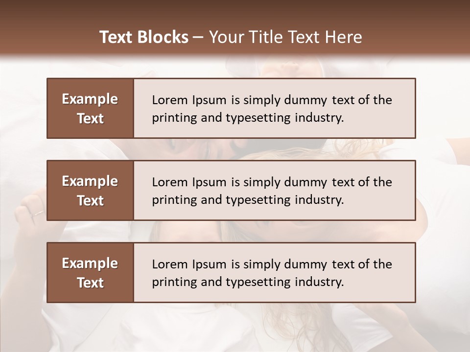 Clean Parent Toddler PowerPoint Template