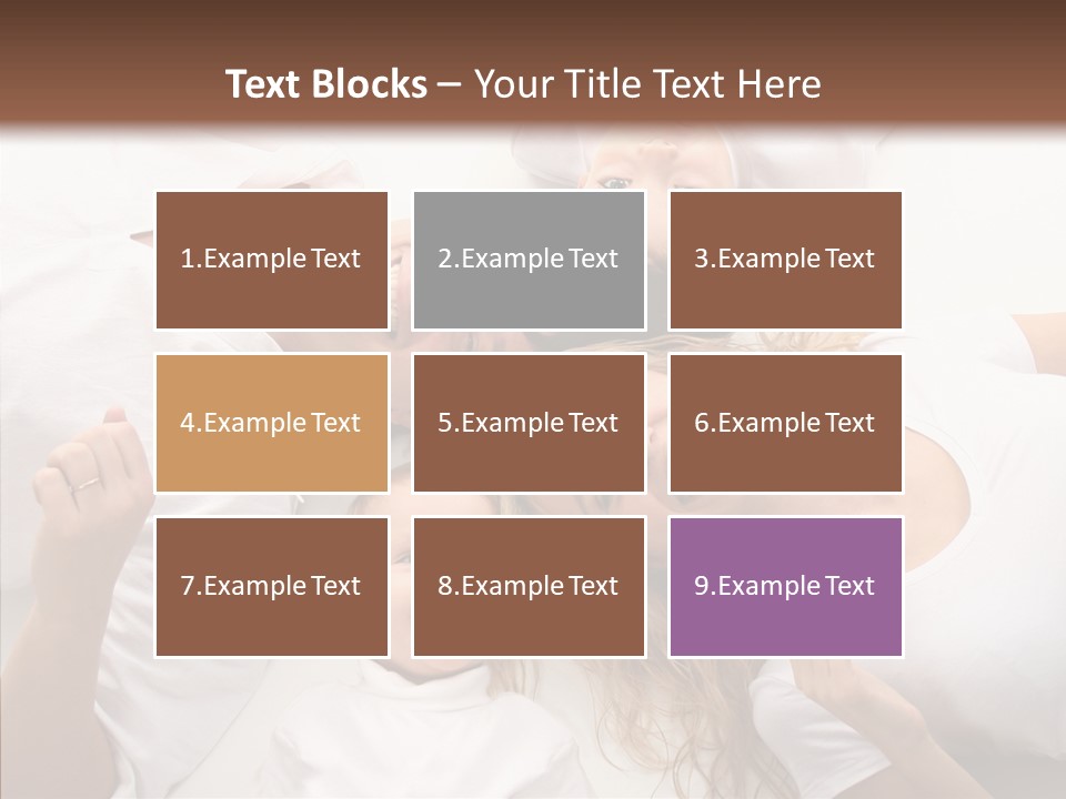 Clean Parent Toddler PowerPoint Template