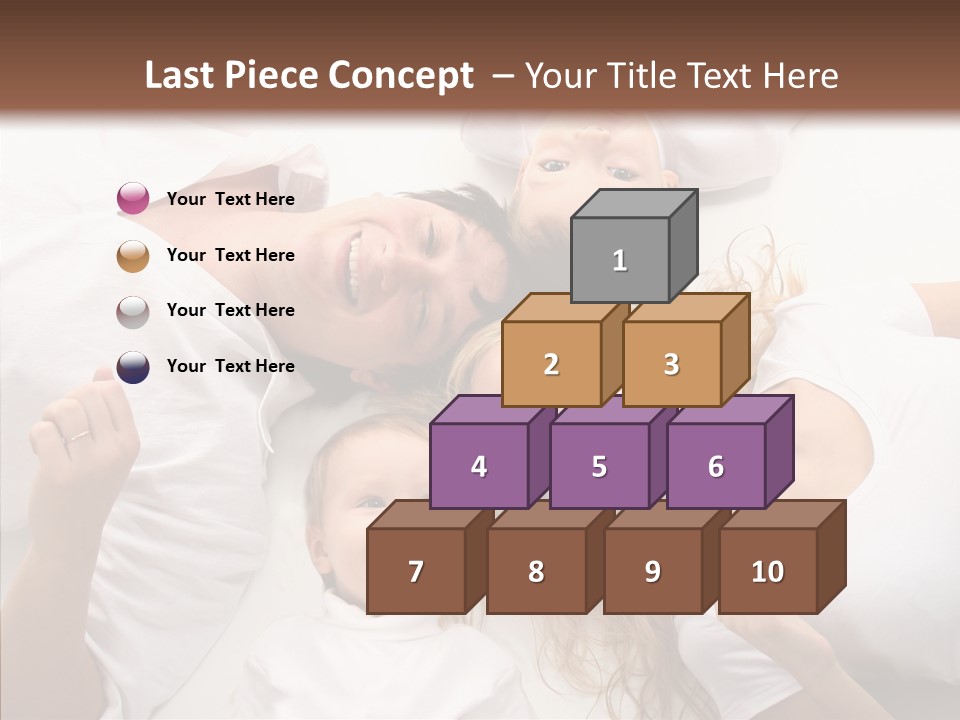 Clean Parent Toddler PowerPoint Template