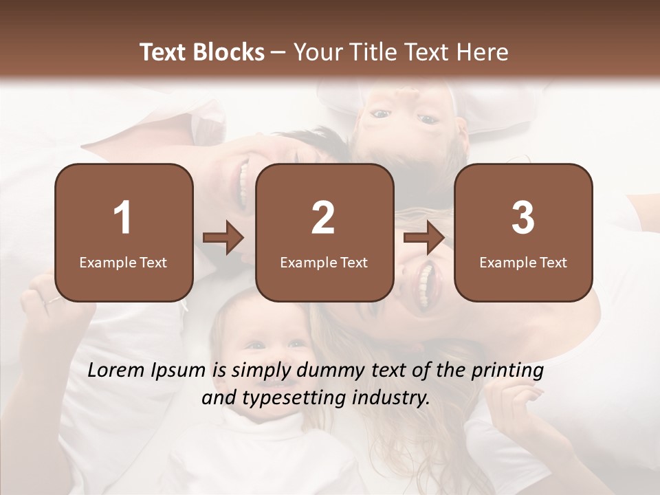 Clean Parent Toddler PowerPoint Template