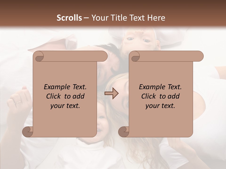 Clean Parent Toddler PowerPoint Template