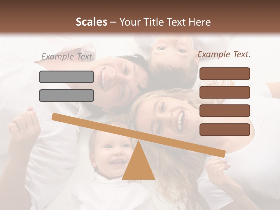 Clean Parent Toddler PowerPoint Template