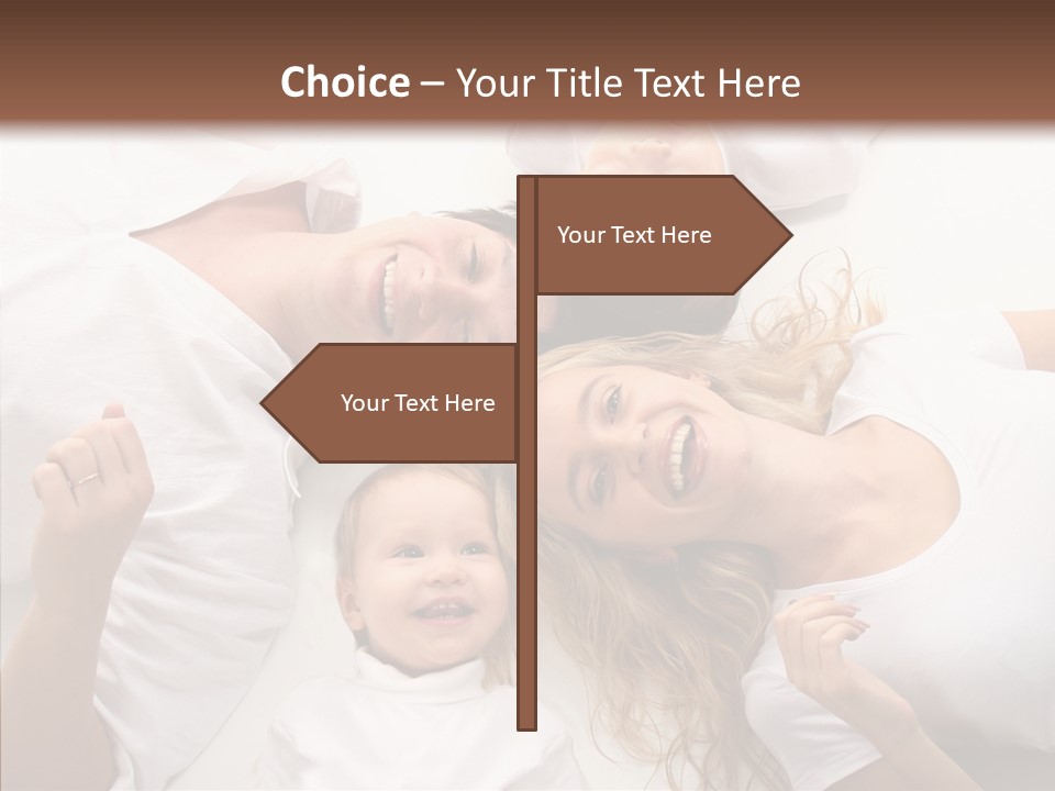 Clean Parent Toddler PowerPoint Template