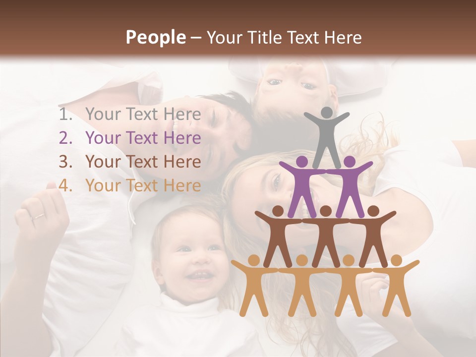 Clean Parent Toddler PowerPoint Template